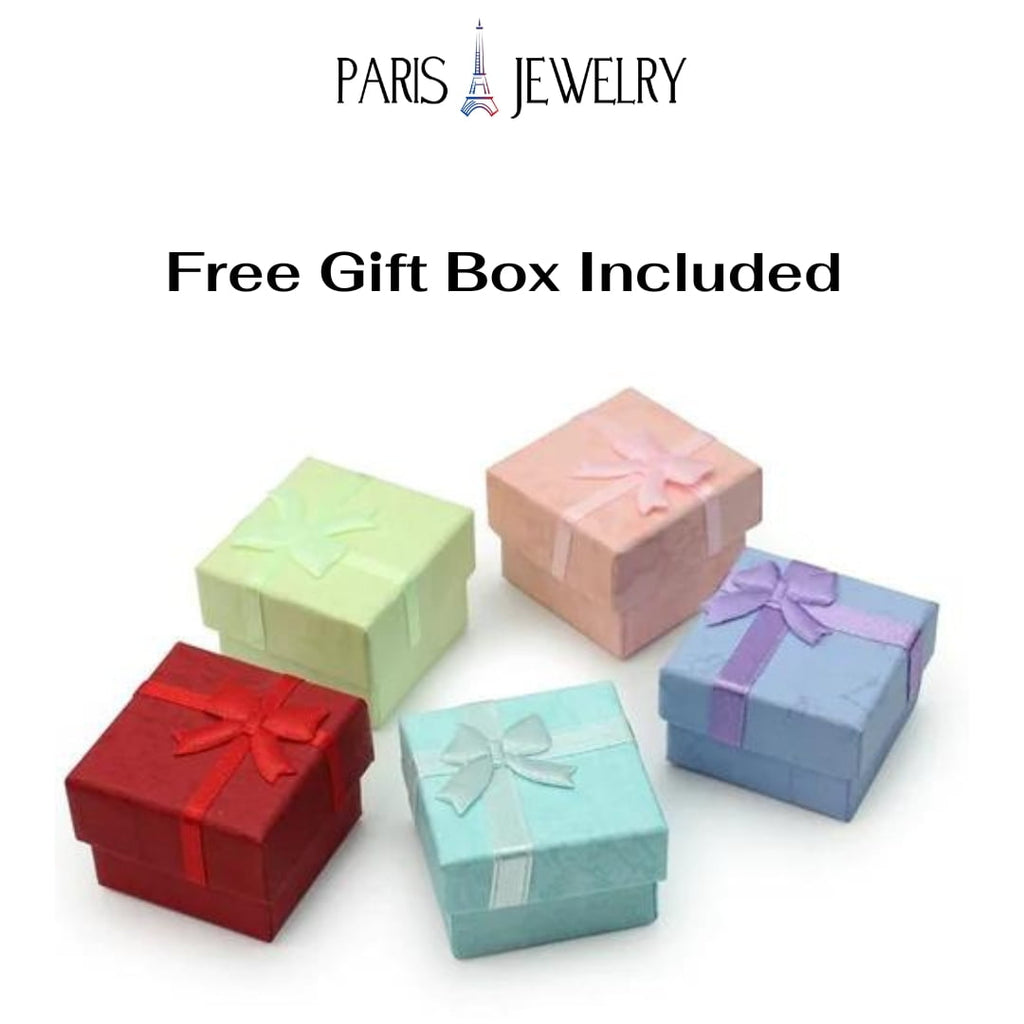 Paris Jewelry 18k White Gold 6 Cttw Blue Sapphire  Round Adjustable Tennis Bracelet For Women Plated